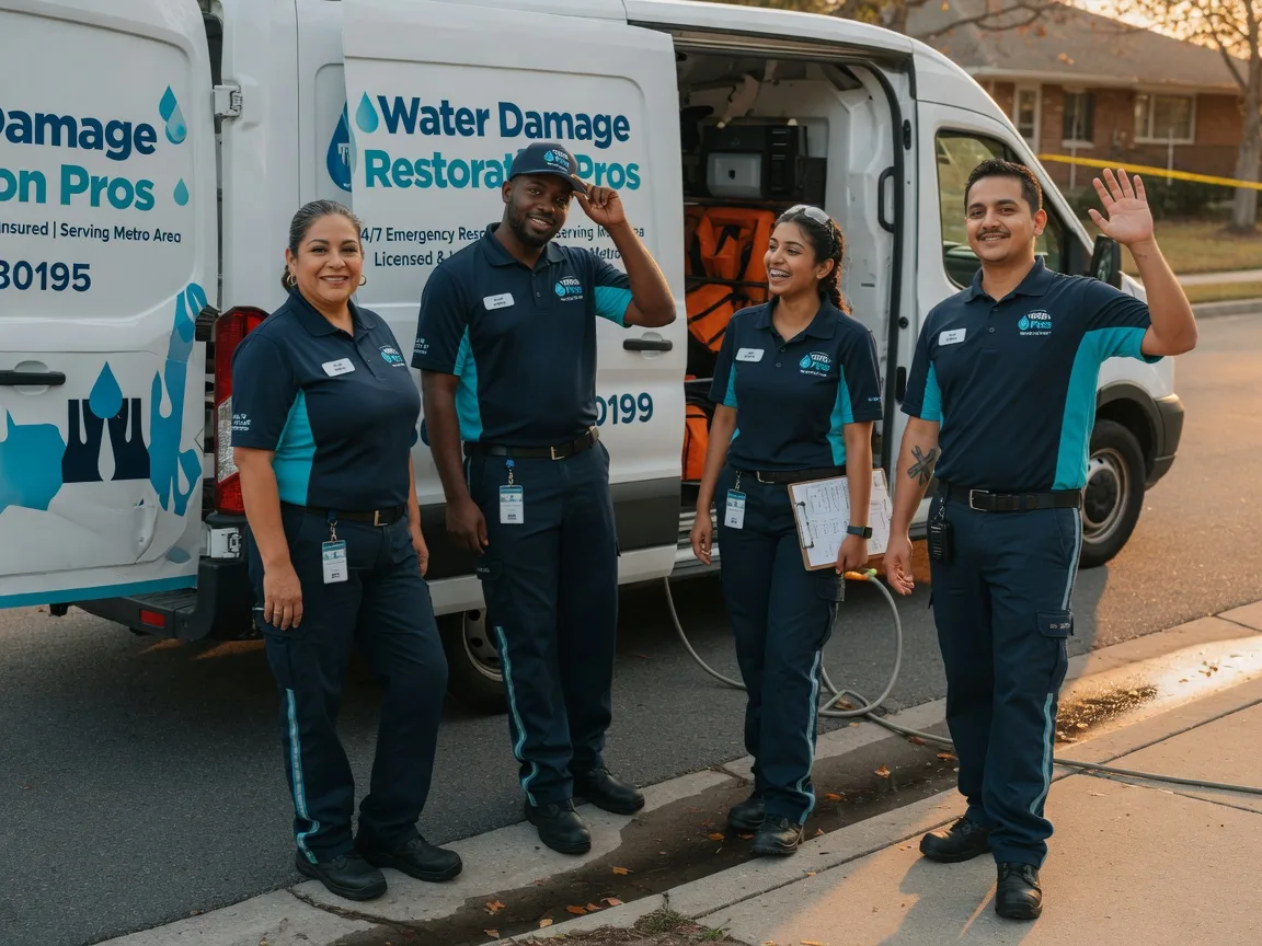 Water Damage Restoration company in Middle Point, OH